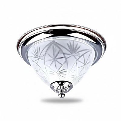 Lampen Kroonluchter Plafondlamp Kroonluchter Plafondlamp Zilver Glas Nieuw