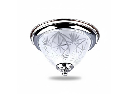 Lampen Kroonluchter Plafondlamp Kroonluchter Plafondlamp Zilver Glas Nieuw