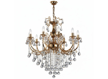 Luxe lamp plafondlamp kroonluchter plafondlamp kristal goud