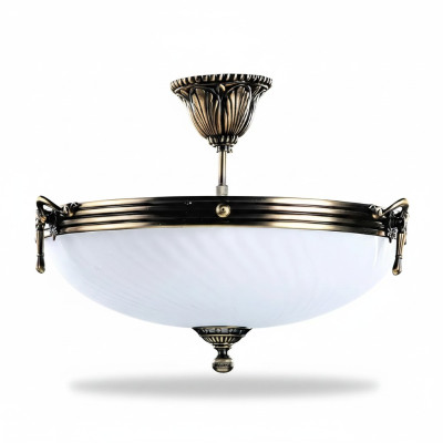 Lampen Kroonluchter Plafondlamp Kandelaar Kroonluchter Glas Wit Atr