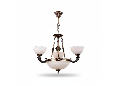 Plafondlamp Wit Plafondlamp Kroonluchter Glas Kunst