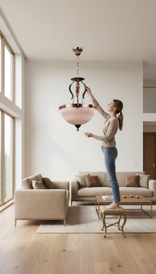 Plafondlamp kroonluchter goud plafondlamp lamp kroonluchter glas bruin