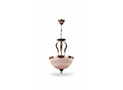 Plafondlamp kroonluchter goud plafondlamp lamp kroonluchter glas bruin