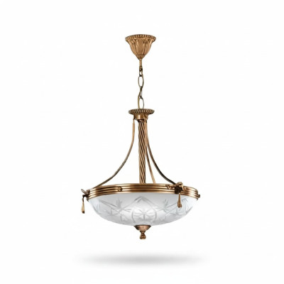 Kroonluchter plafondlamp kroonluchter lamp glas grijs goud.