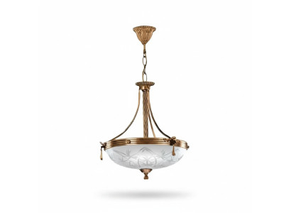 Kroonluchter plafondlamp kroonluchter lamp glas grijs goud.