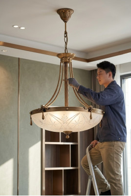 Lamp Plafondlamp Kandelaar Kroonluchter Glas Grijs Goud