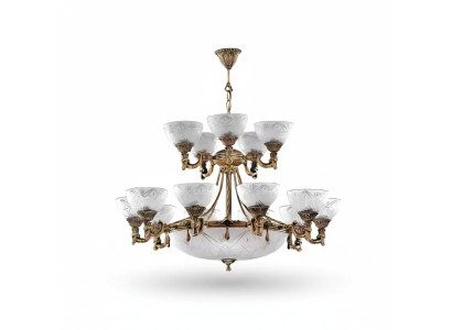 Plafondlamp kroonluchter plafondlamp lamp kroonluchter glas grijs lampen