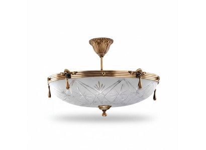 Plafondlamp Kandelaar Plafondlamp Grijs Lamp Kroonluchter Glas Goud