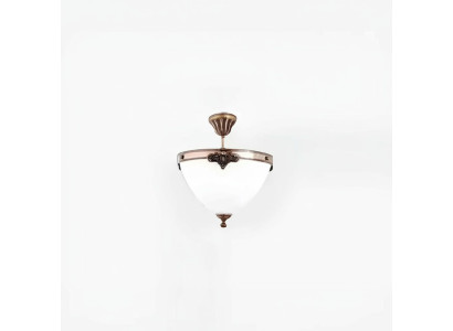 Kroonluchter plafondlamp plafondlamp lamp luster glas kunst wit