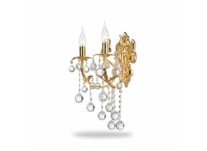Wandlamp Wandlampen Wandlamp Kroonluchter Wandlampen Kristal Goud