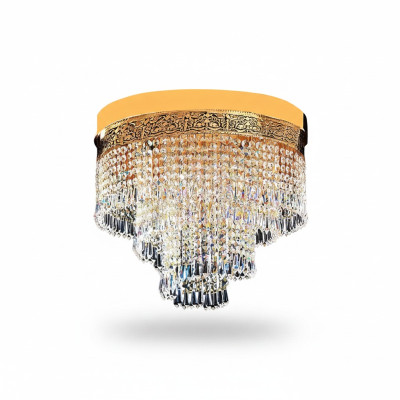 Plafondlamp Luxe Gouden Kroonluchter Hanglamp Kroonluchter Kristal Kunst