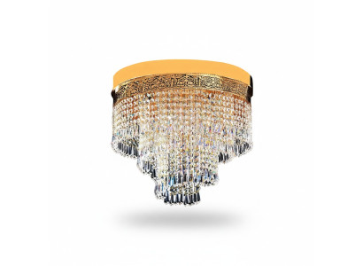 Plafondlamp Luxe Gouden Kroonluchter Hanglamp Kroonluchter Kristal Kunst