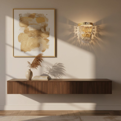 Luster Plafondlamp Luxe Gouden Kroonluchter Kristallen Plafondlamp