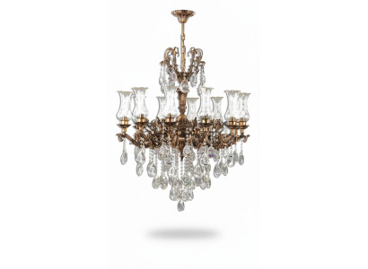 Plafondlamp Plafondluchter Goud Kroonluchter Luchter Kristallen Lamp Lampen