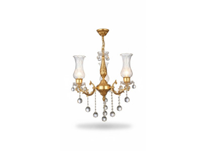 Plafondlamp Kroonluchter Goud Hanglamp Luchter Kristallen Lamp