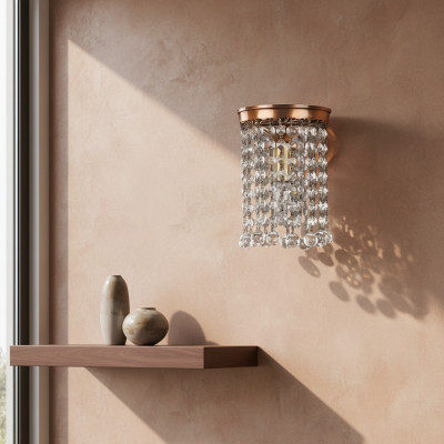 Luster Plafondlamp Kroonluchter Gouden Plafondlamp Kristallen Lamp