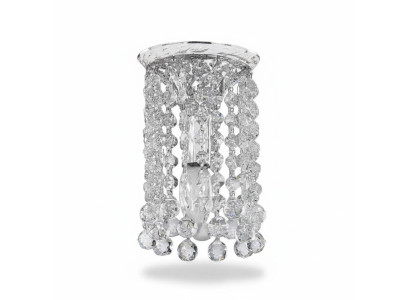 Kroonluchter Plafondverlichting Zilver Plafondlamp Luster Kristal Lamp