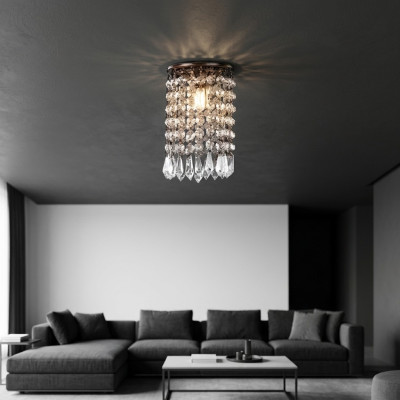 Lamp Plafondlamp Kroonluchter Goud Plafondlampen Luster Kristal