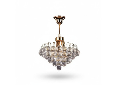Plafondlamp Plafondluchter Kroonluchter Goud Kandelaar Kristallen Lamp