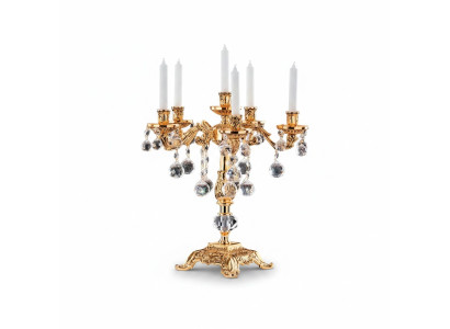 Kaarsenstandaard Kaarsenhouder Kandelaar Tafellamp Elegant Goud