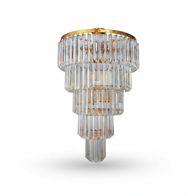 Plafondlamp Plafondluchter Luxe Goud Kroonluchter Kroonluchter Kristal Art