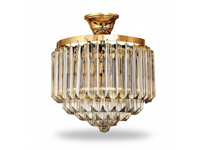 Hanglamp Luxe Gouden Kroonluchter Plafondlamp Kandelaar Kristal Art