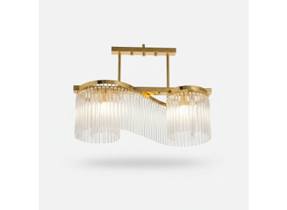 Kroonluchter Plafondlamp Luxe Goud Plafondlamp Luster Glas Modern