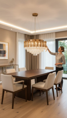 Plafondlamp kroonluchter luxe plafondlamp kroonluchter kristal ronde hanglamp