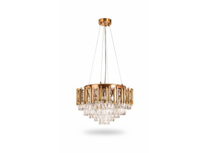 Plafondlamp kroonluchter luxe plafondlamp kroonluchter kristal ronde hanglamp