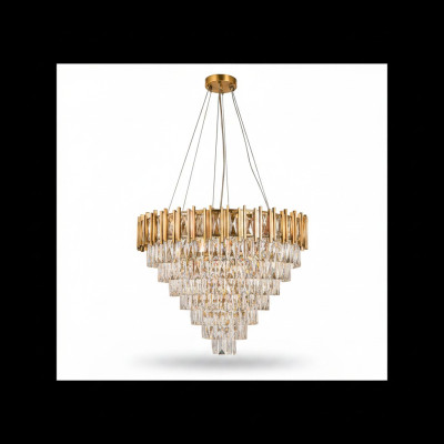 Lustre kroonluchter plafondlamp luxe goud plafondlamp kristal