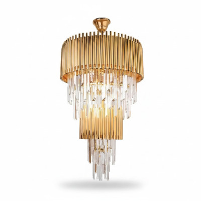 Luxe kroonluchter plafondlamp gouden plafondlamp kroonluchter kristal XXL