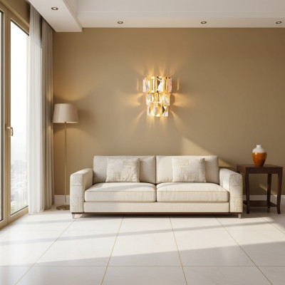 Wandlamp Wandlamp Wandlampen Kroonluchter Wandlampen Kristal Goud