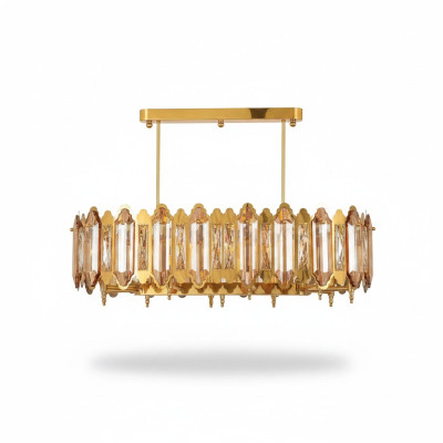 Plafondlamp kroonluchter plafondverlichting lamp goud luchter kristal