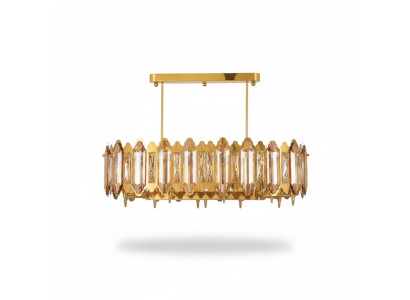 Plafondlamp kroonluchter plafondverlichting lamp goud luchter kristal