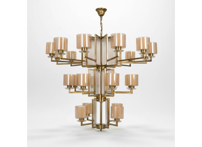 Hanglamp Kroonluchter Luxe Goud Plafondlamp Luchter Glas Modern