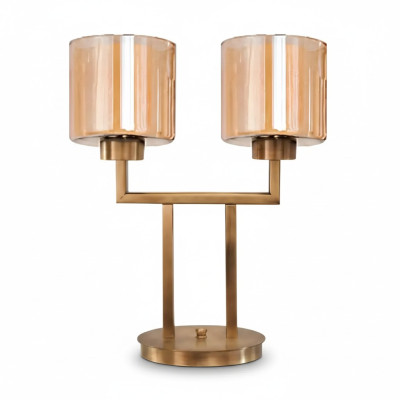 Tafellamp Tafellamp Lamp Verlichting Modern Goud Lampen Tafel Glas