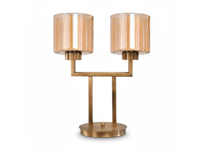 Tafellamp Tafellamp Lamp Verlichting Modern Goud Lampen Tafel Glas