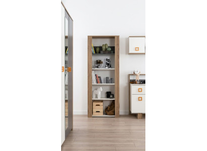 Boekenkast staande plank kinderkast plank boekenkast hout bruin nieuw