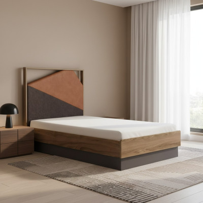Kinderbed 100 cm bedframe kinderkamer houten bedframe grijs