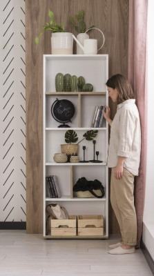 Boekenkast Staande plank Kinderplank Plank Boekenkast Hout Wit Nieuw