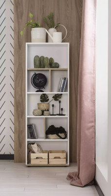 Boekenkast Staande plank Kinderplank Plank Boekenkast Hout Wit Nieuw