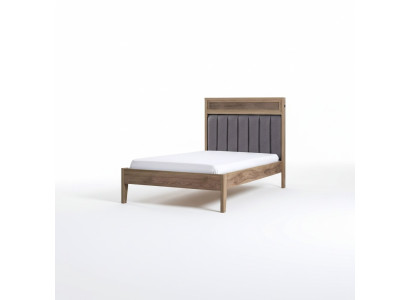 Bedframe Kindermöbel Bed Hout Bruin Eenpersoonsbed 100 cm Klassiek