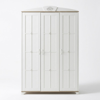 Ontwerp kledingkast kast houten kast meubels hout luxe wit 3 deuren