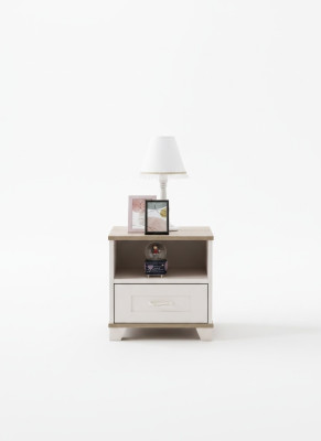Kindernachtkast design nachtkast nachtconsole kinderkamer hout wit