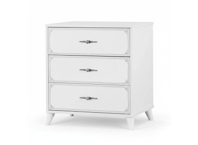 Sideboard Commode Kast Hout Ladenkast Slaapkamer Design Wit Luxe