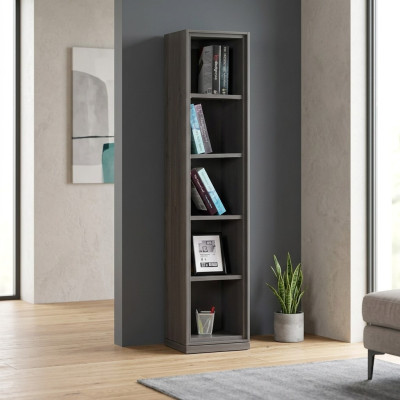 Boekenplank Boekenkast Staande plank Kinderplank Plank Hout Grijs Planken