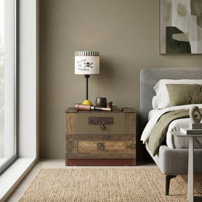 Nachtkastje kinderkamer nachtkastje hout bruin kinder nachtkastje luxe