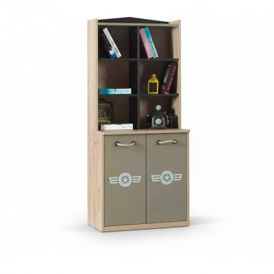 Boekenkast Kast Kinderboekenkast Boekenkast Kindermeubelen Groen Hout