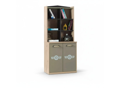 Boekenkast Kast Kinderboekenkast Boekenkast Kindermeubelen Groen Hout