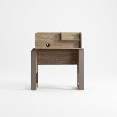 Set bureau hout tafel plank bruin kinderkamer werktafel